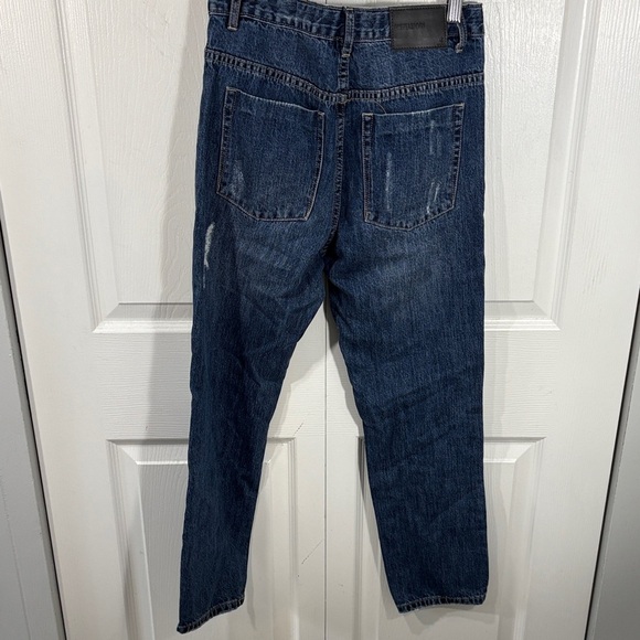 One Teaspoon Deep Indigo Relaxed Jeans - Picture 3 of 6